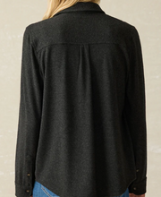 Load image into Gallery viewer, Legend™ Sweater Shirt in Heathered Black - PARK STORY
