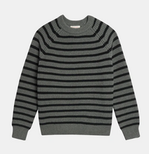 Load image into Gallery viewer, Phoebe Sweater in Grey/Black - PARK STORY
