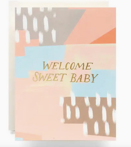 Abstract Welcome Sweet Baby - PARK STORY