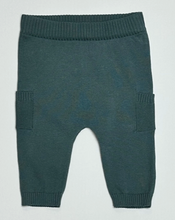 Load image into Gallery viewer, Baby Side Pocket Sweater Knit Pants (Organic Cotton) - PARK STORY
