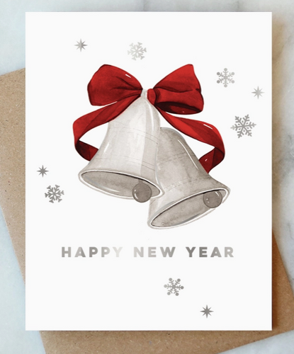 Bells New Year Greeting Card | New Years Holiday Card - PARK STORY