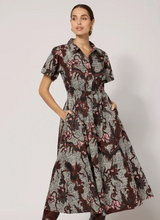 Load image into Gallery viewer, Joanne Midi Dress in Castello - PARK STORY
