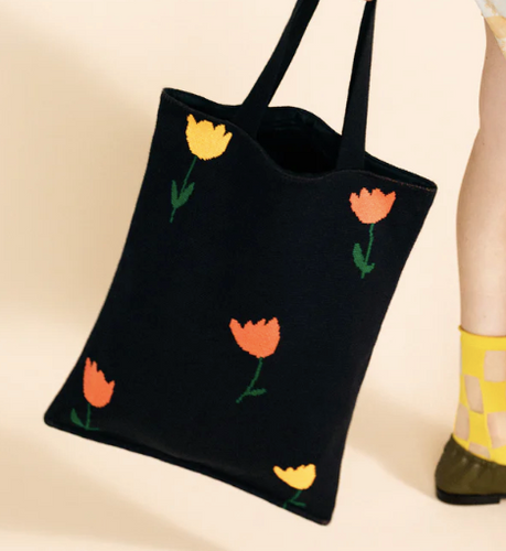 Jan Tote Bag in Black - PARK STORY