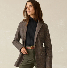 Load image into Gallery viewer, Inlet Knit Blazer in Houndstooth - PARK STORY
