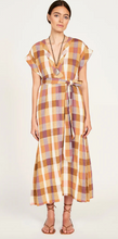 Load image into Gallery viewer, Oxacaca Dress in Desert Plaid - PARK STORY
