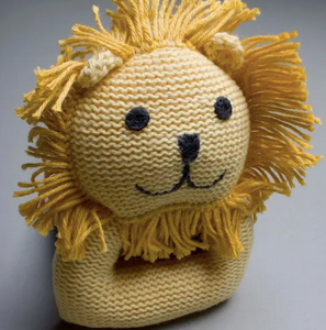 Lion Rattle For Babies (Machine Washable) - PARK STORY