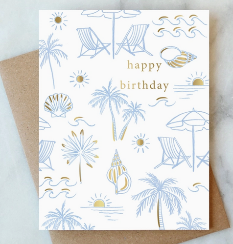 Beachy Birthday Card - PARK STORY