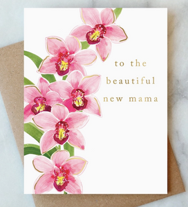 Orchid New Mom Card - PARK STORY