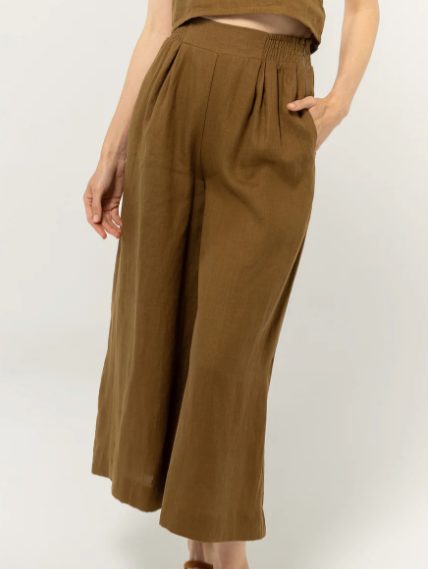 Atlas Pant in Cumin - PARK STORY