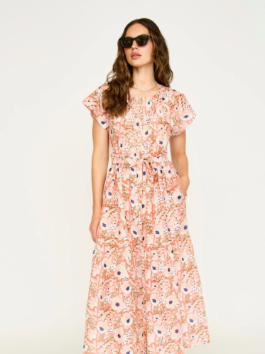 Vienna Maxi Dress Primrose - PARK STORY