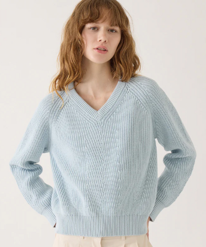 Mimi Cotton Sweater - PARK STORY