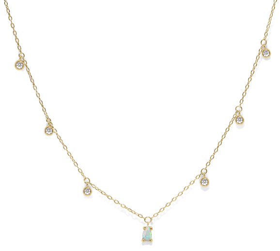 Waterfall Opal Necklace - PARK STORY