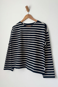 Sailor Top in Navy - PARK STORY