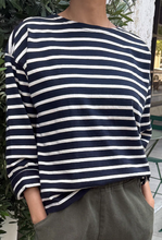 Load image into Gallery viewer, Sailor Top in Navy - PARK STORY
