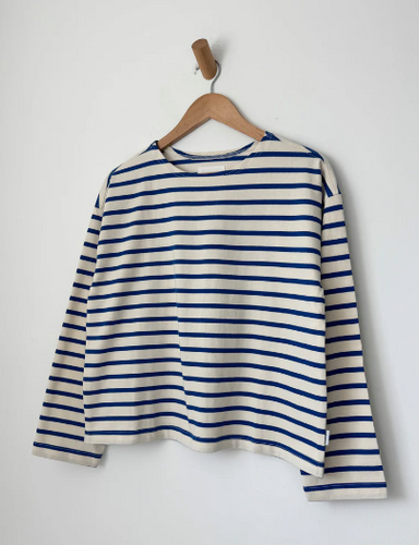 Sailor Top in Ivory - PARK STORY
