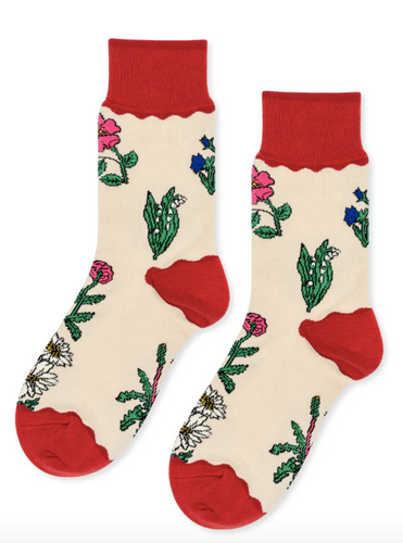 Retro Floral Crew - PARK STORY