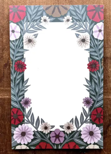 Meadow Floral Notepad - PARK STORY