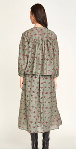 Oslo Blouse in Shadow Kudzu - PARK STORY