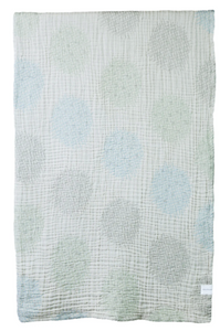 Mosaic Muslin Cotton Throw Blanket - PARK STORY