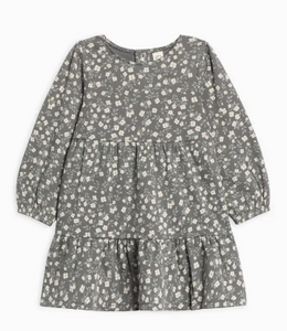 Sofia Long Sleeve Tiered Dress in Bray Floral - PARK STORY