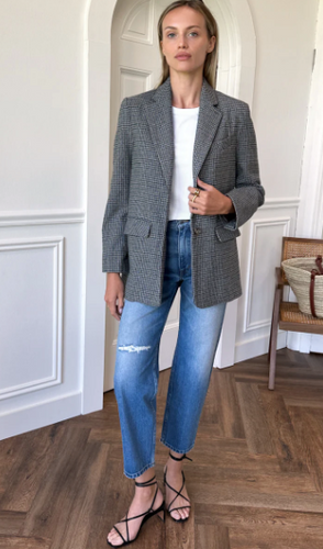 Atelier Blazer in Gun Club Check - PARK STORY