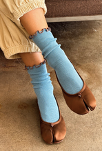 Load image into Gallery viewer, Ruffled Modal Socks - PARK STORY
