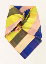 Load image into Gallery viewer, Bandana in Citron Plaid
