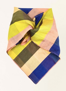 Bandana in Citron Plaid