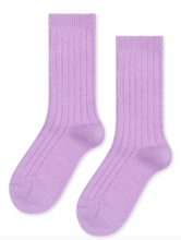 Load image into Gallery viewer, Italia Cashmere Cozy Rib Crew Sock (multiple colors) - PARK STORY
