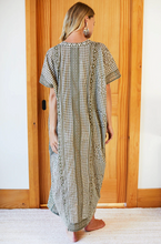 Load image into Gallery viewer, Emerson Long Caftan in Moss Organic - PARK STORY
