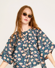 Load image into Gallery viewer, Kerala Blouse in Midnight Pink - PARK STORY
