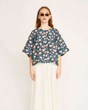 Load image into Gallery viewer, Kerala Blouse in Midnight Pink - PARK STORY
