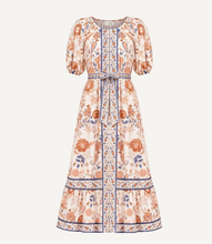 Load image into Gallery viewer, Kelsey Ankle Dress in Bellavista Print - PARK STORY
