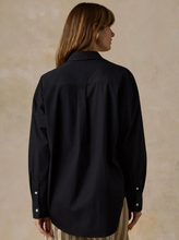 Load image into Gallery viewer, Coastal Poplin Oversized Shirt - PARK STORY

