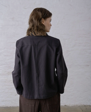 Load image into Gallery viewer, Marcia Relaxed Jacket in Dove Grey Twill - PARK STORY
