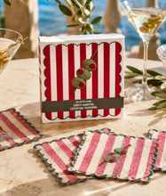 Load image into Gallery viewer, Embroidered Cocktail Napkins - PARK STORY
