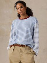 Load image into Gallery viewer, Sunwashed Long-Sleeve Retro Tee
