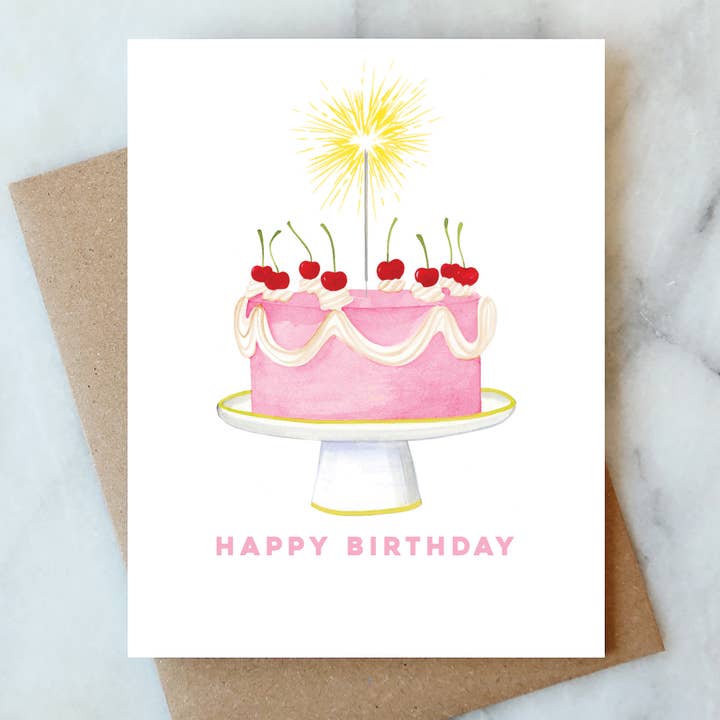 Sparkler Birthday Greeting Card - PARK STORY