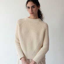 Load image into Gallery viewer, Daphne Sweater in Off White - PARK STORY
