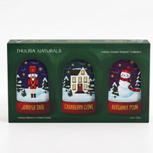 Load image into Gallery viewer, Holiday Shower Steamer Snow Globe Gift Set - PARK STORY
