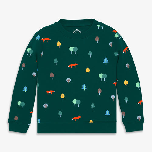 Kids sweatshirt in Woodland Friends - PARK STORY