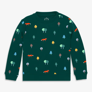 Kids sweatshirt in Woodland Friends - PARK STORY