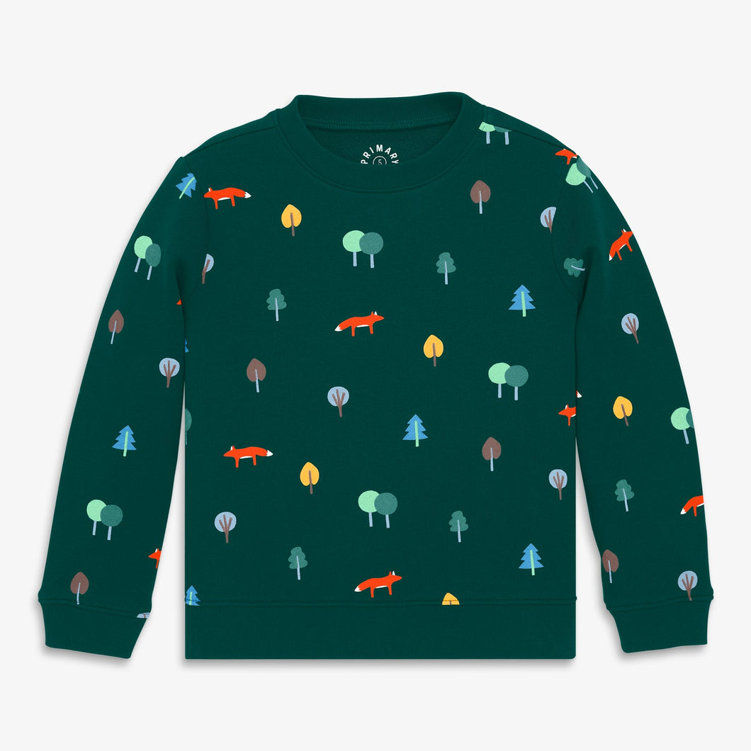 Kids sweatshirt in Woodland Friends - PARK STORY