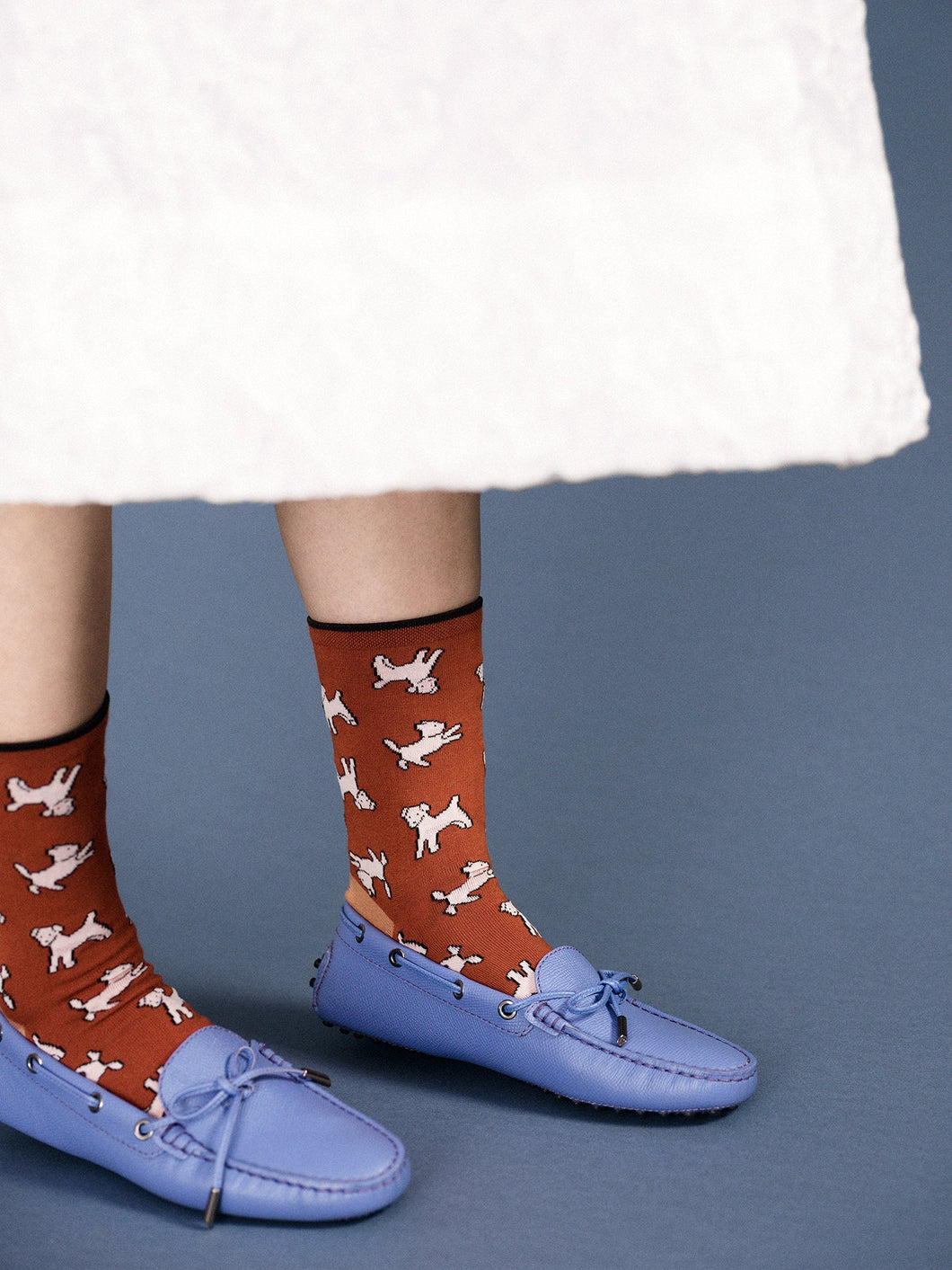 Raining Cats & Dogs Crew Sock - PARK STORY