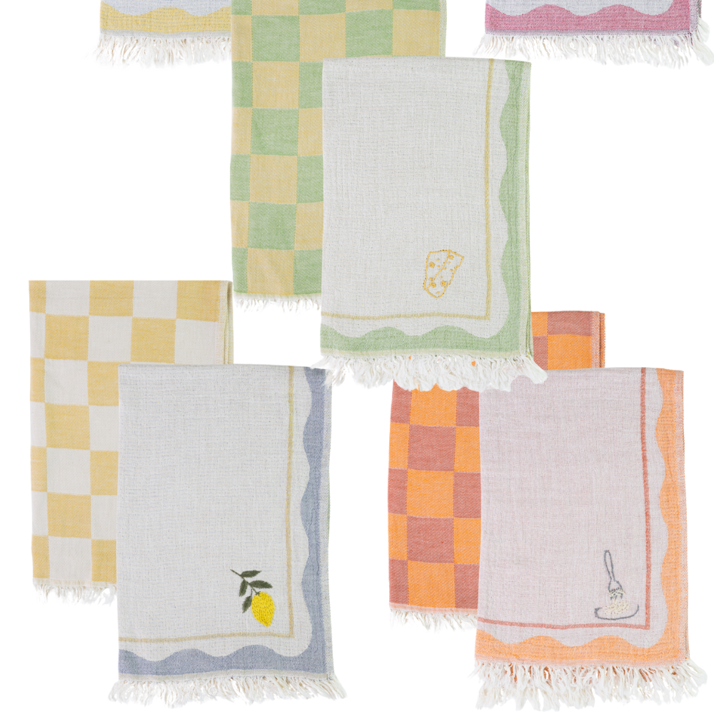 Mediterranean Kitchen Towel Set - PARK STORY