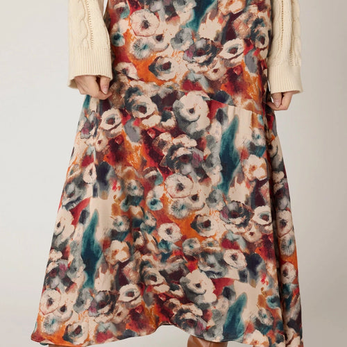 Maria Ankle Skirt in Tamayo - PARK STORY