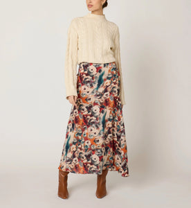 Maria Ankle Skirt in Tamayo - PARK STORY