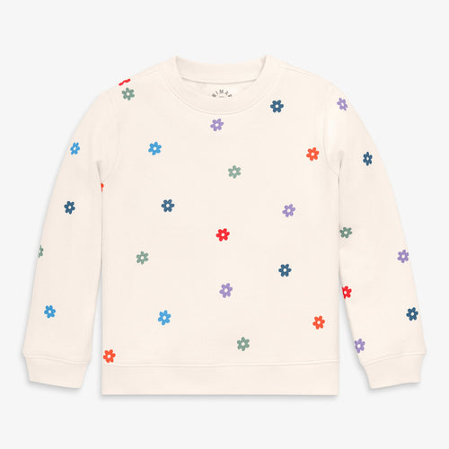 Kids sweatshirt in mini blooms - PARK STORY