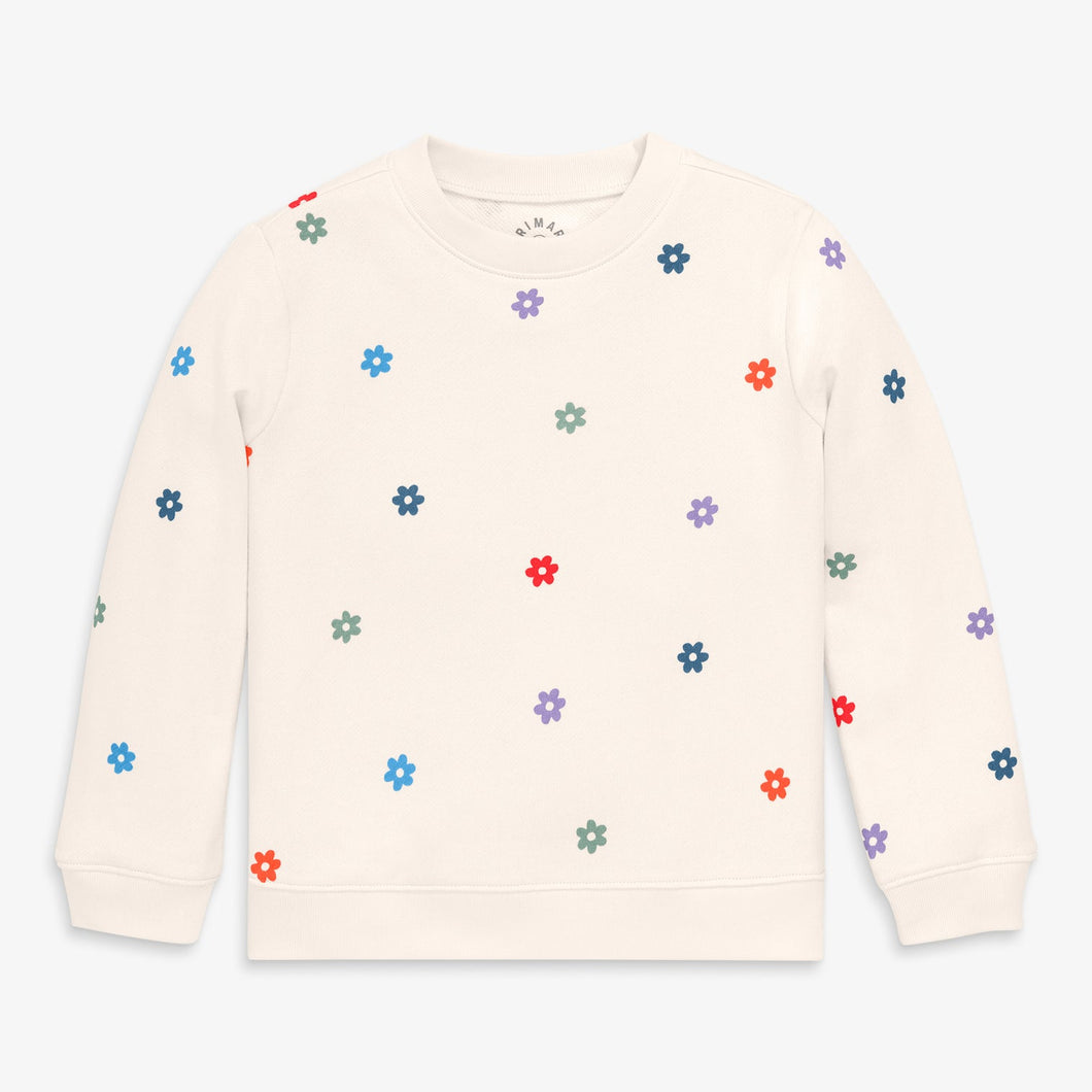 Kids sweatshirt in mini blooms - PARK STORY
