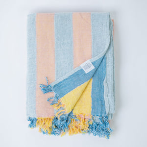 Muslin Striped Turkish Towel - PARK STORY